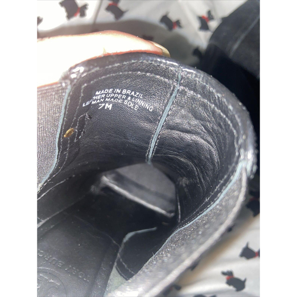 TORY BURCH "ADRIENNE" WOMEN'S BROWN SUEDE WEDGE ANKLE BOOTS SIZE 7MEDIUM - Picture 6 of 6